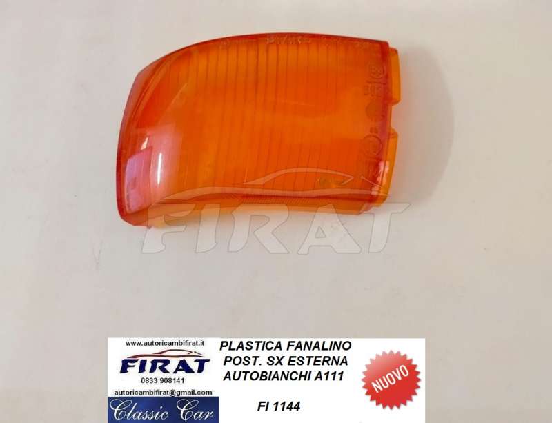 PLASTICA FANALINO AUTOBIANCHI A112 POST.SX EST.
